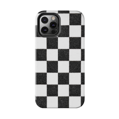 Checkered Tough Phone Cases
