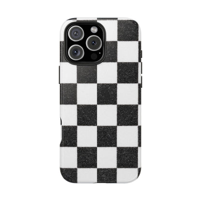Checkered Tough Phone Cases
