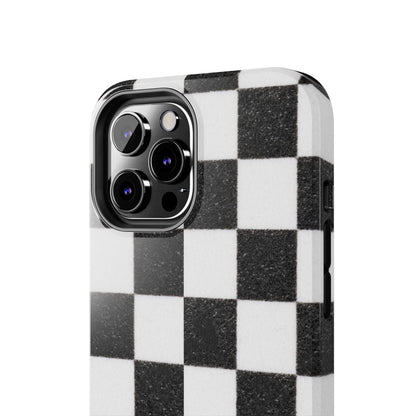 Checkered Tough Phone Cases