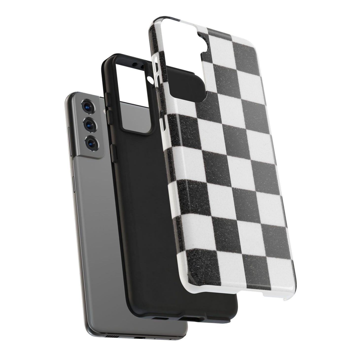 Checkered Tough Phone Cases