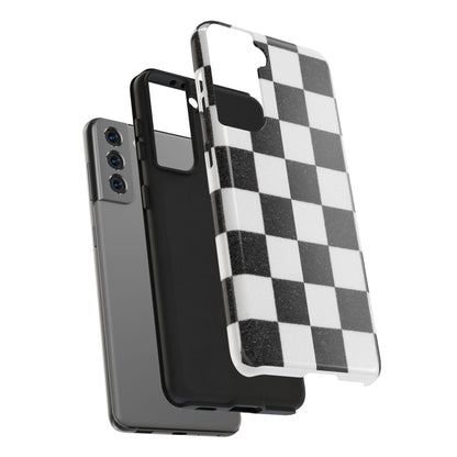Checkered Tough Phone Cases