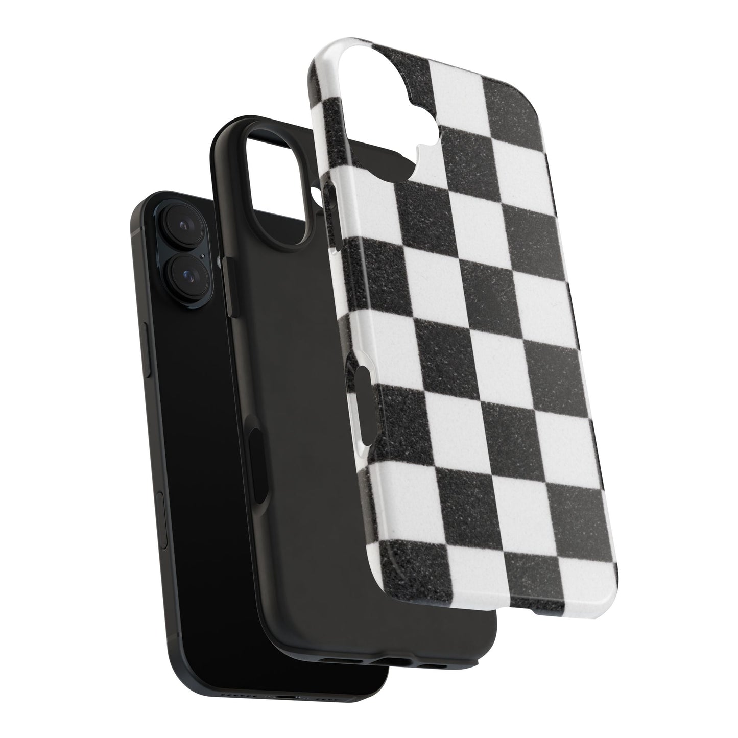 Checkered Tough Phone Cases