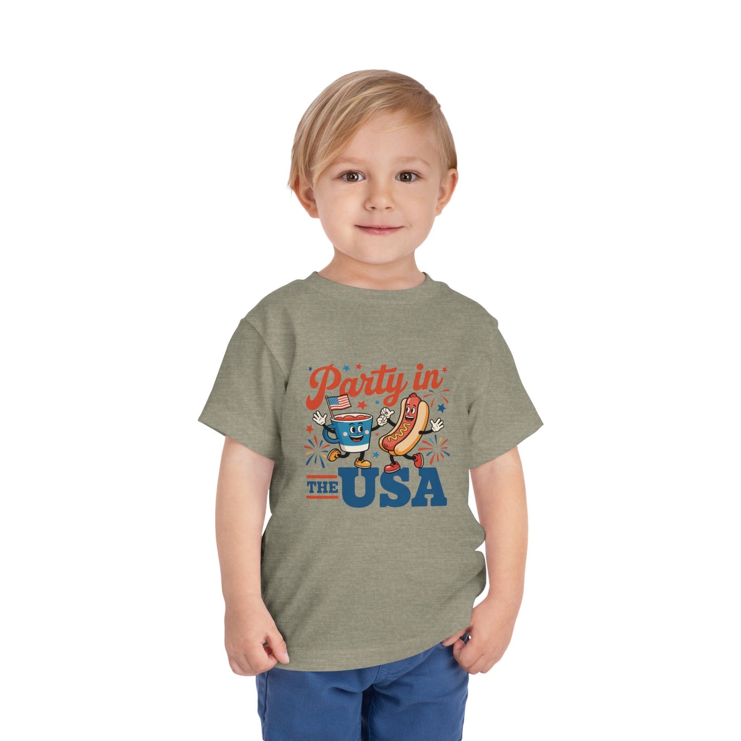 Party Toddler Short Sleeve Tee
