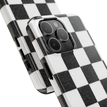 Checkered Tough Phone Cases