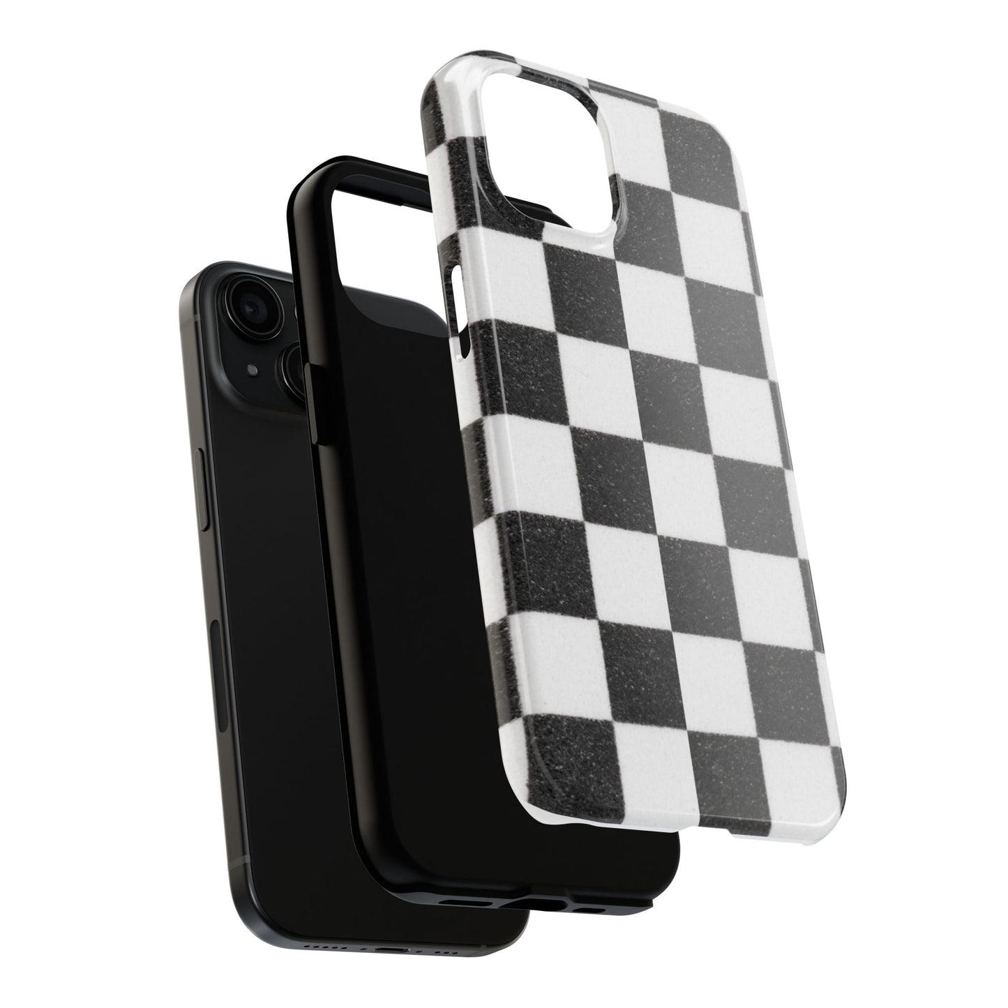 Checkered Tough Phone Cases