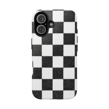 Checkered Tough Phone Cases