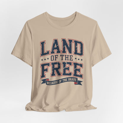 Land of the Free Short Sleeve Tee