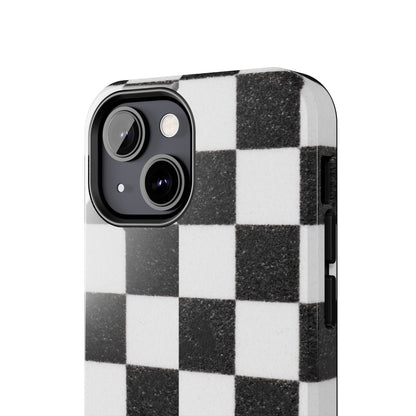 Checkered Tough Phone Cases