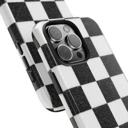 Checkered Tough Phone Cases