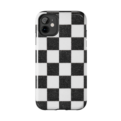 Checkered Tough Phone Cases