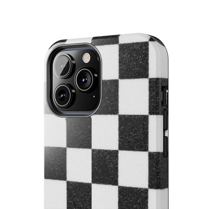 Checkered Tough Phone Cases