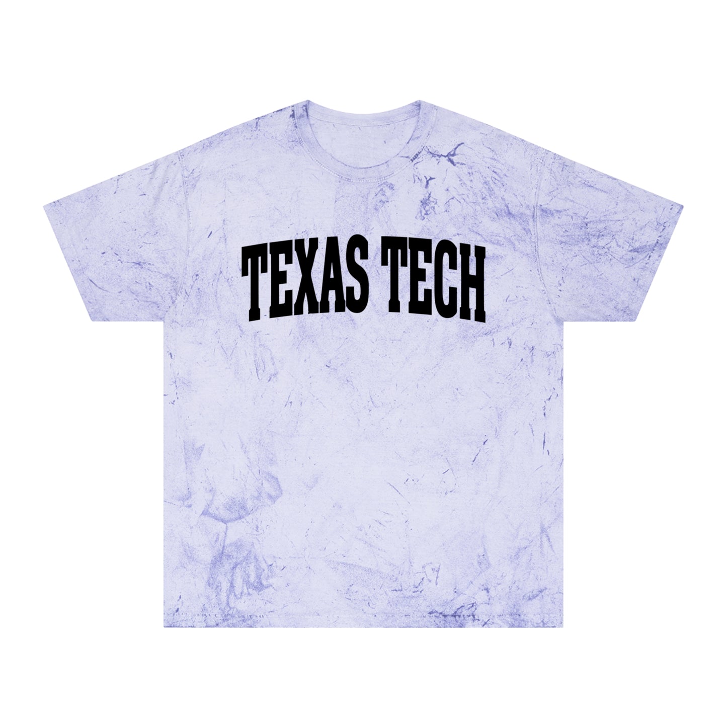 Unisex Texas Tech color blast t-shirt
