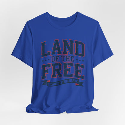 Land of the Free Short Sleeve Tee