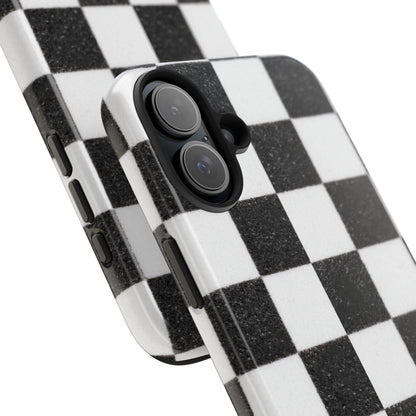 Checkered Tough Phone Cases