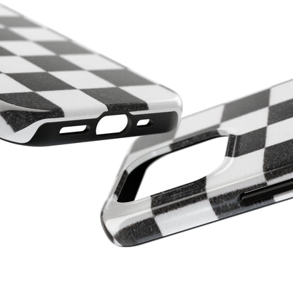 Checkered Tough Phone Cases