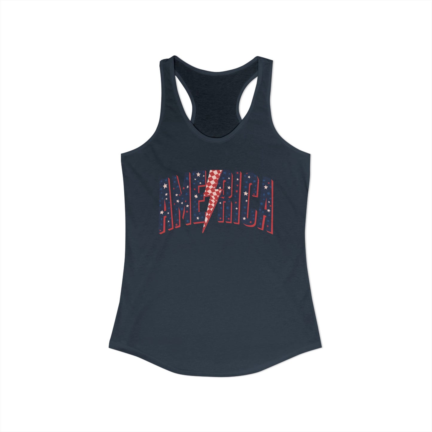America Women's Ideal Racerback Tank