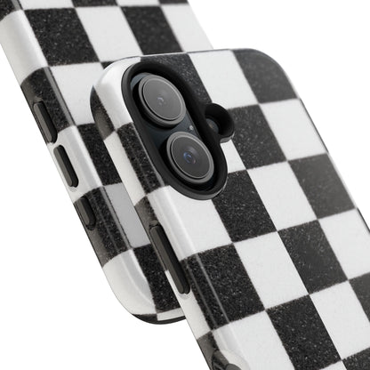 Checkered Tough Phone Cases