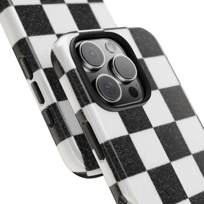Checkered Tough Phone Cases
