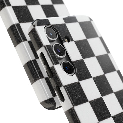 Checkered Tough Phone Cases