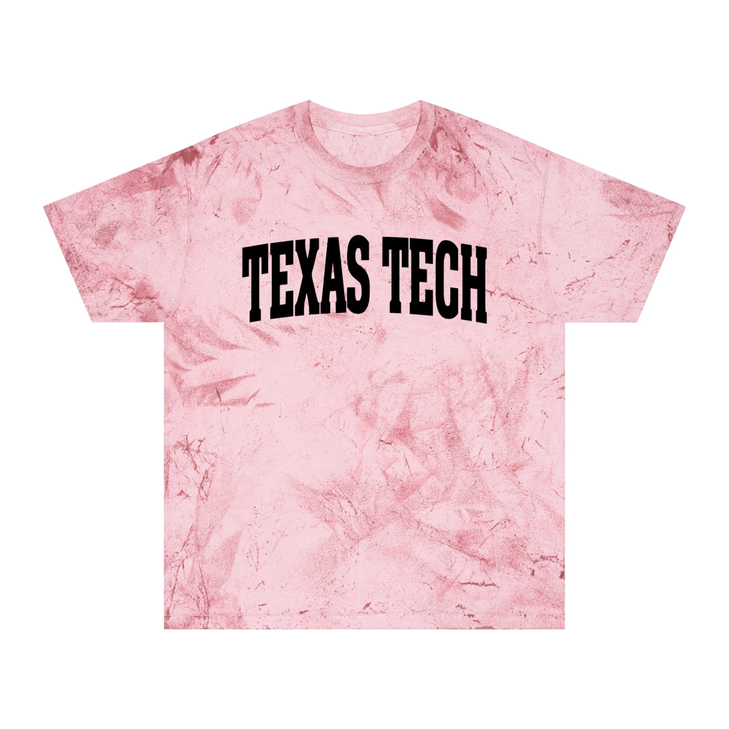 Unisex Texas Tech color blast t-shirt