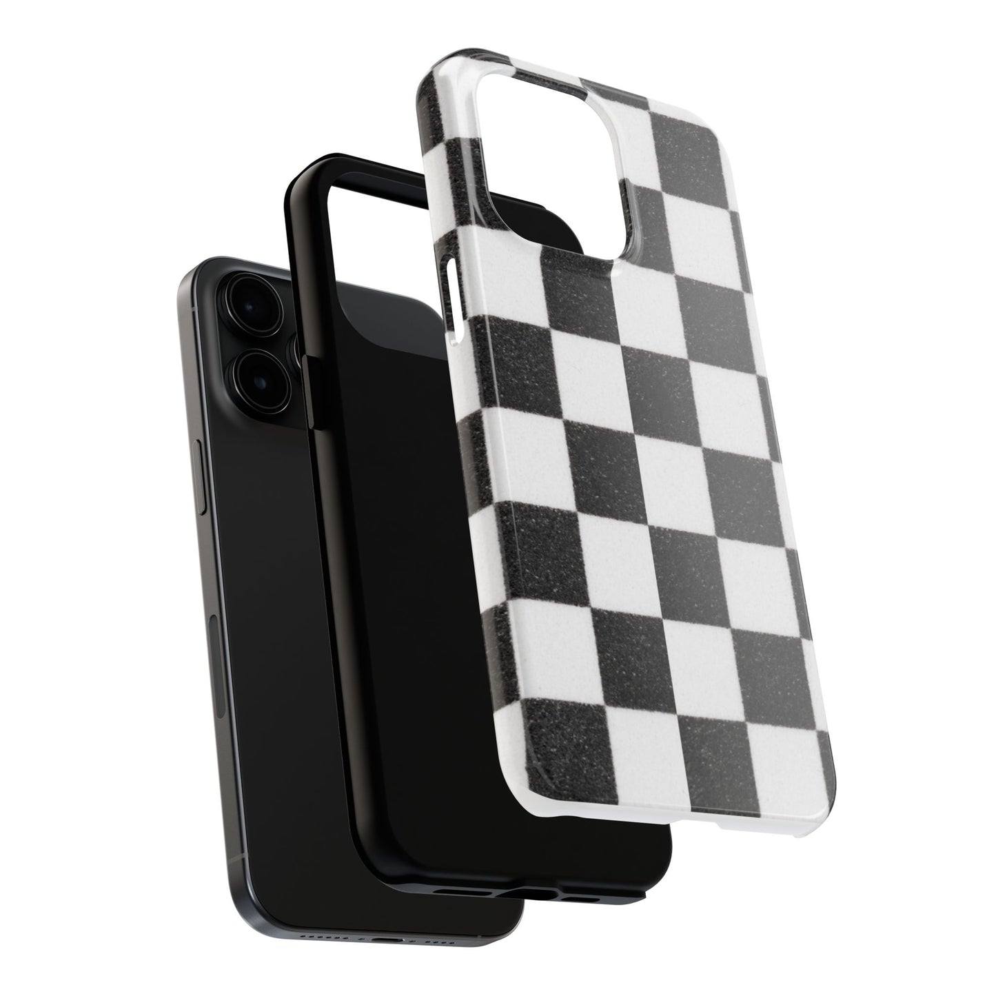Checkered Tough Phone Cases