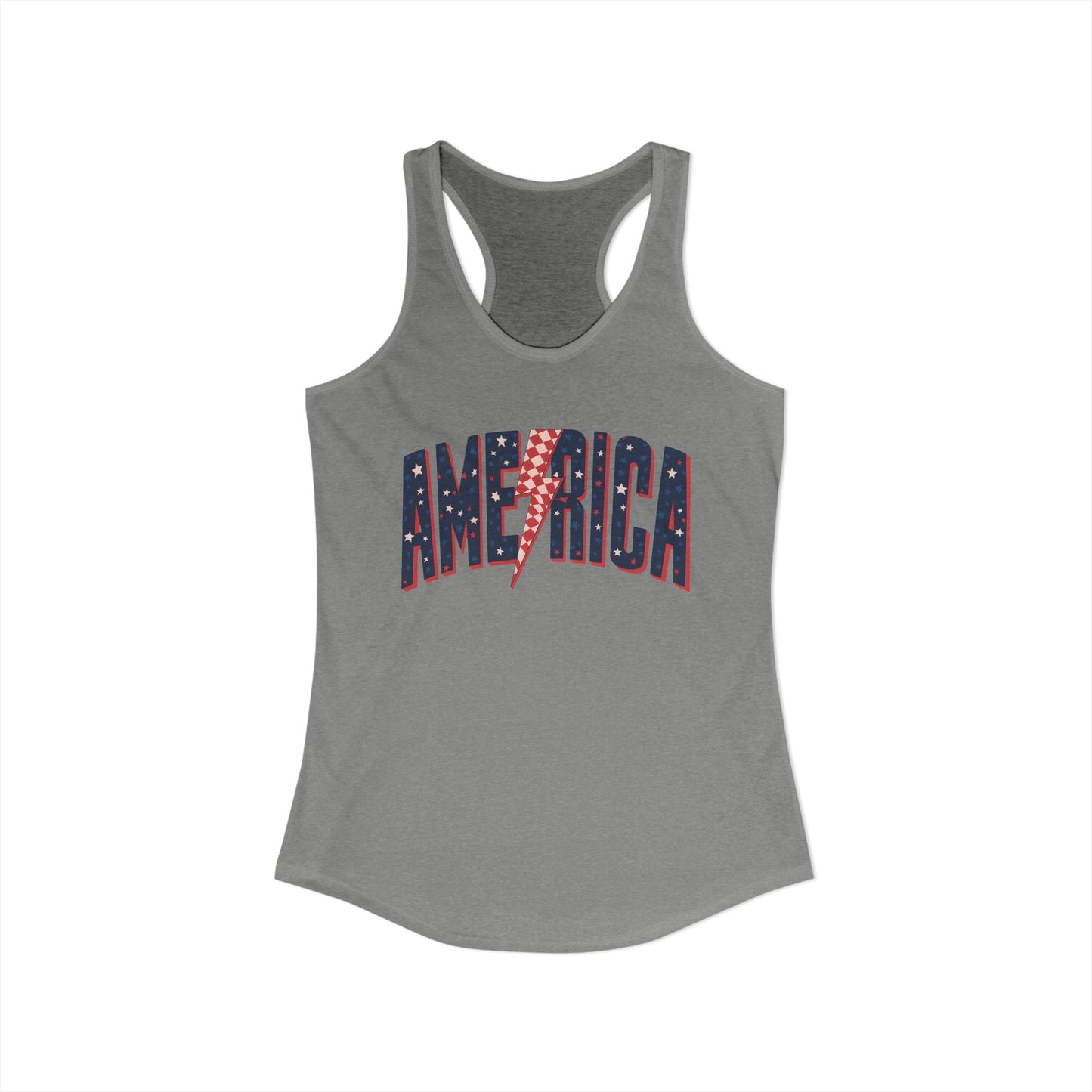 America Women's Ideal Racerback Tank