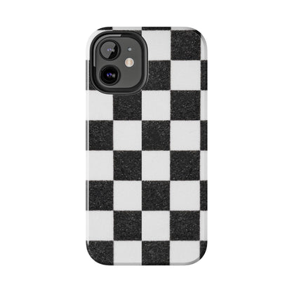 Checkered Tough Phone Cases