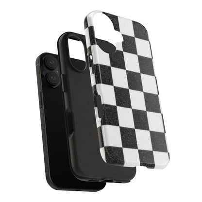 Checkered Tough Phone Cases