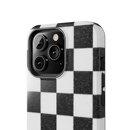 Checkered Tough Phone Cases