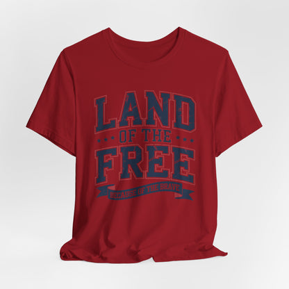 Land of the Free Short Sleeve Tee
