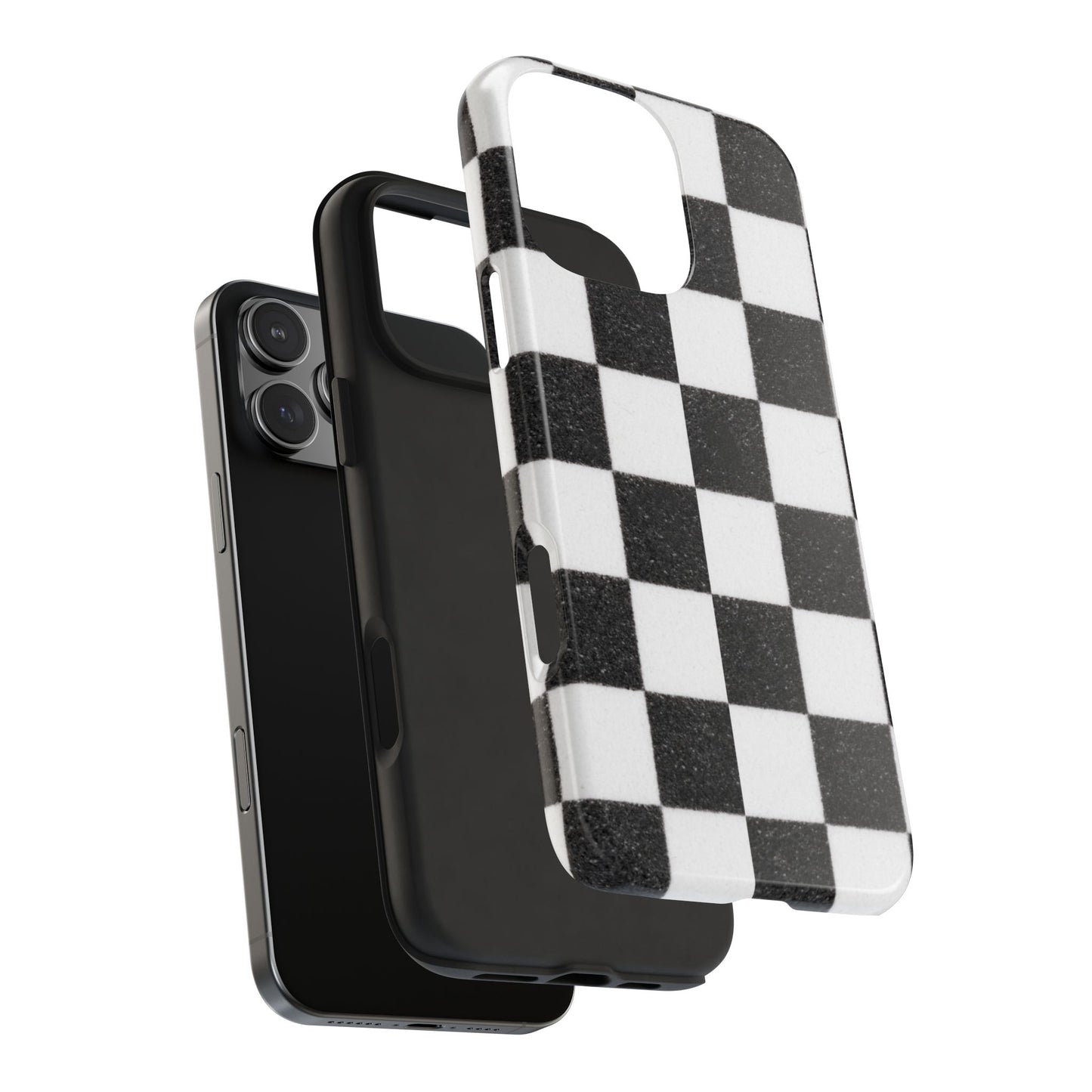 Checkered Tough Phone Cases