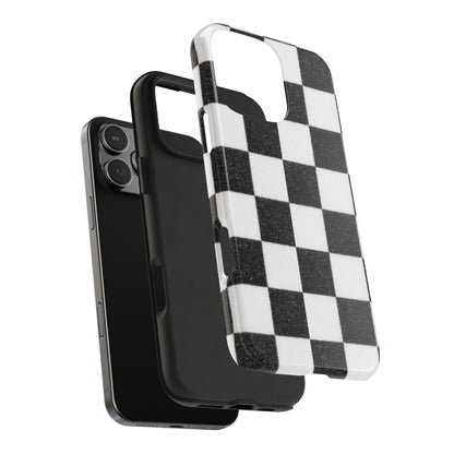 Checkered Tough Phone Cases