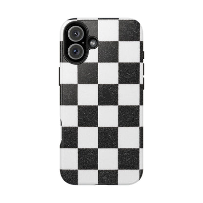Checkered Tough Phone Cases