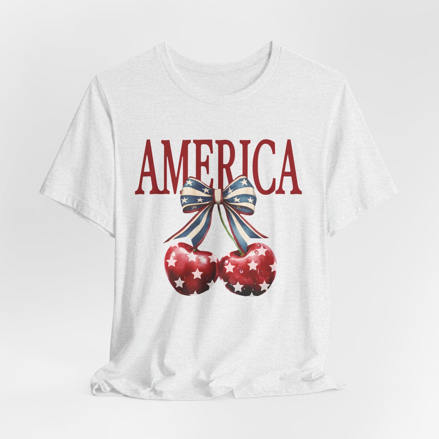 America Cherry Short Sleeve Tee