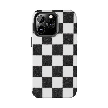 Checkered Tough Phone Cases
