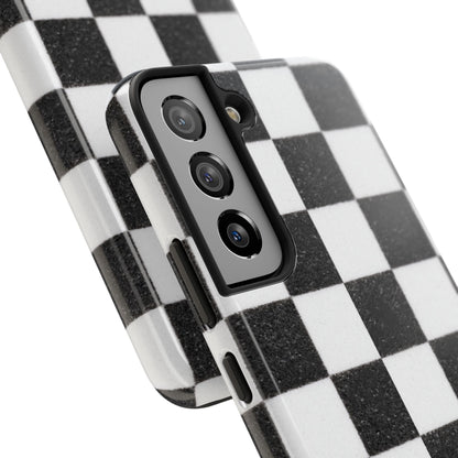 Checkered Tough Phone Cases