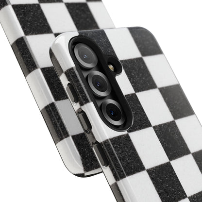 Checkered Tough Phone Cases