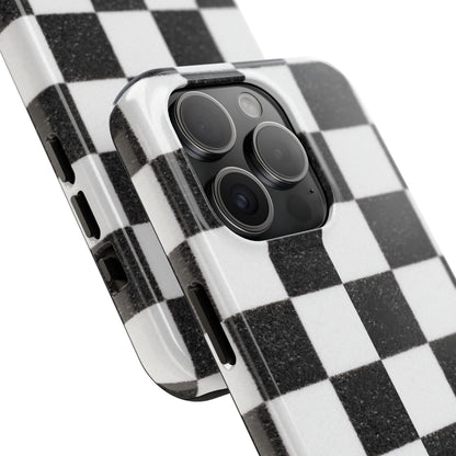 Checkered Tough Phone Cases