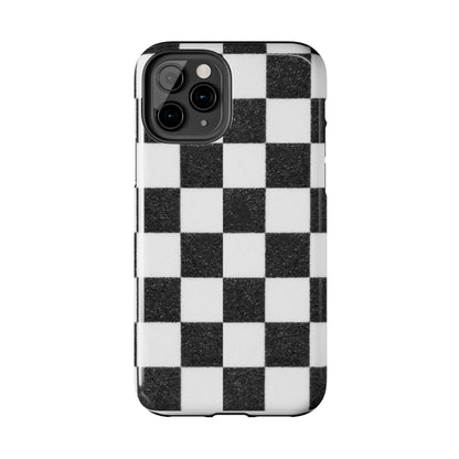 Checkered Tough Phone Cases