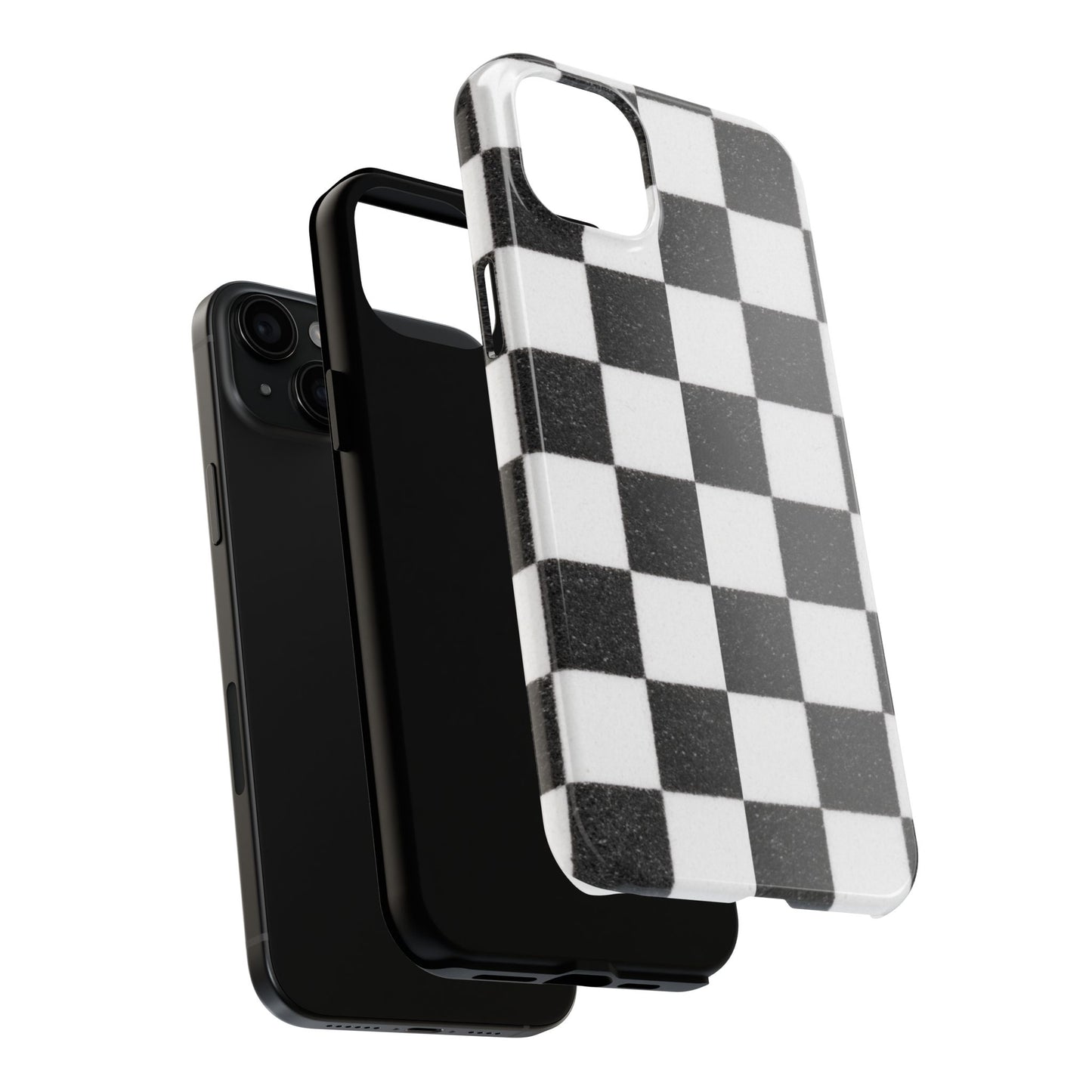 Checkered Tough Phone Cases