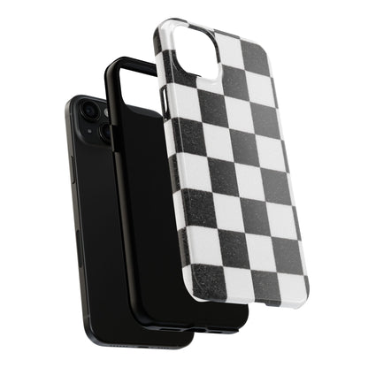 Checkered Tough Phone Cases