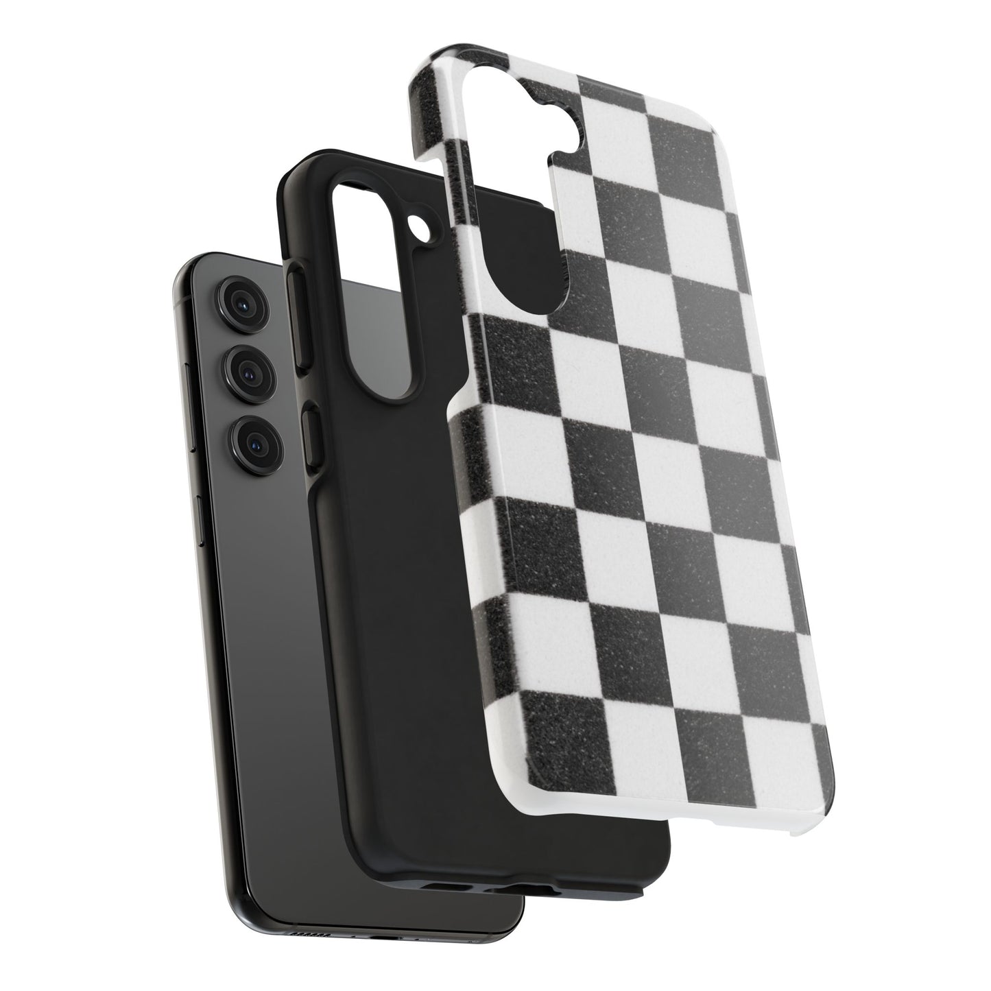 Checkered Tough Phone Cases