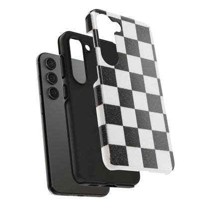 Checkered Tough Phone Cases
