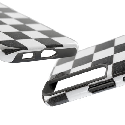 Checkered Tough Phone Cases