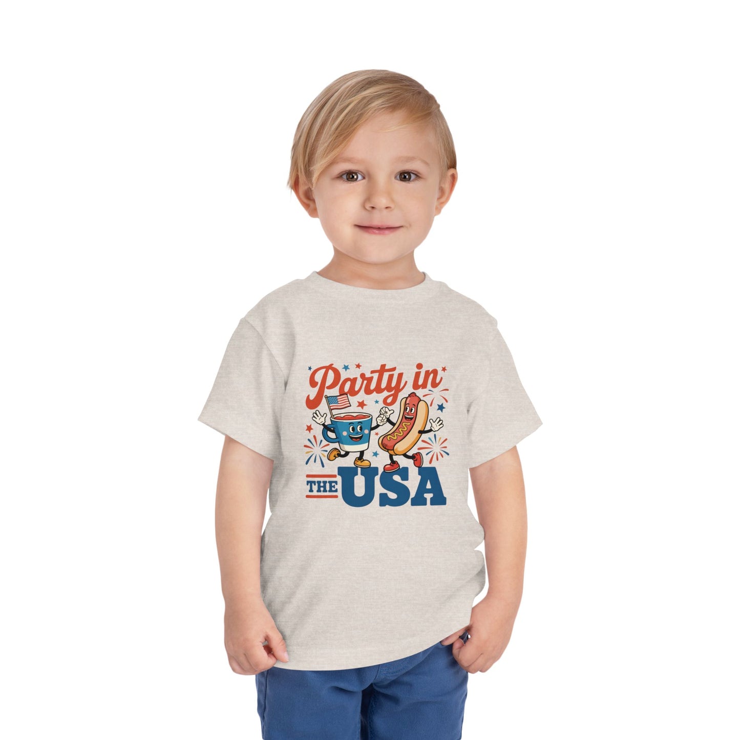 Party Toddler Short Sleeve Tee