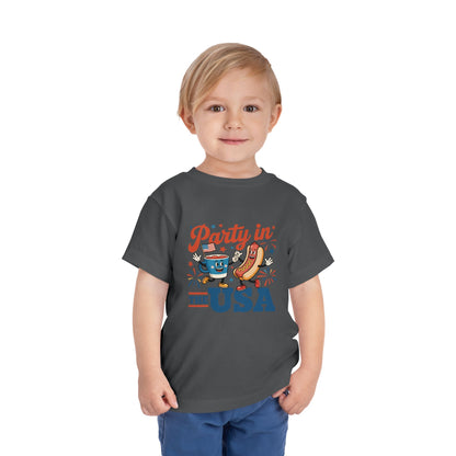 Party Toddler Short Sleeve Tee