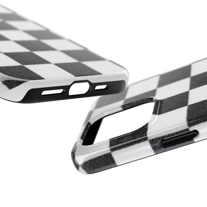 Checkered Tough Phone Cases