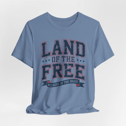 Land of the Free Short Sleeve Tee