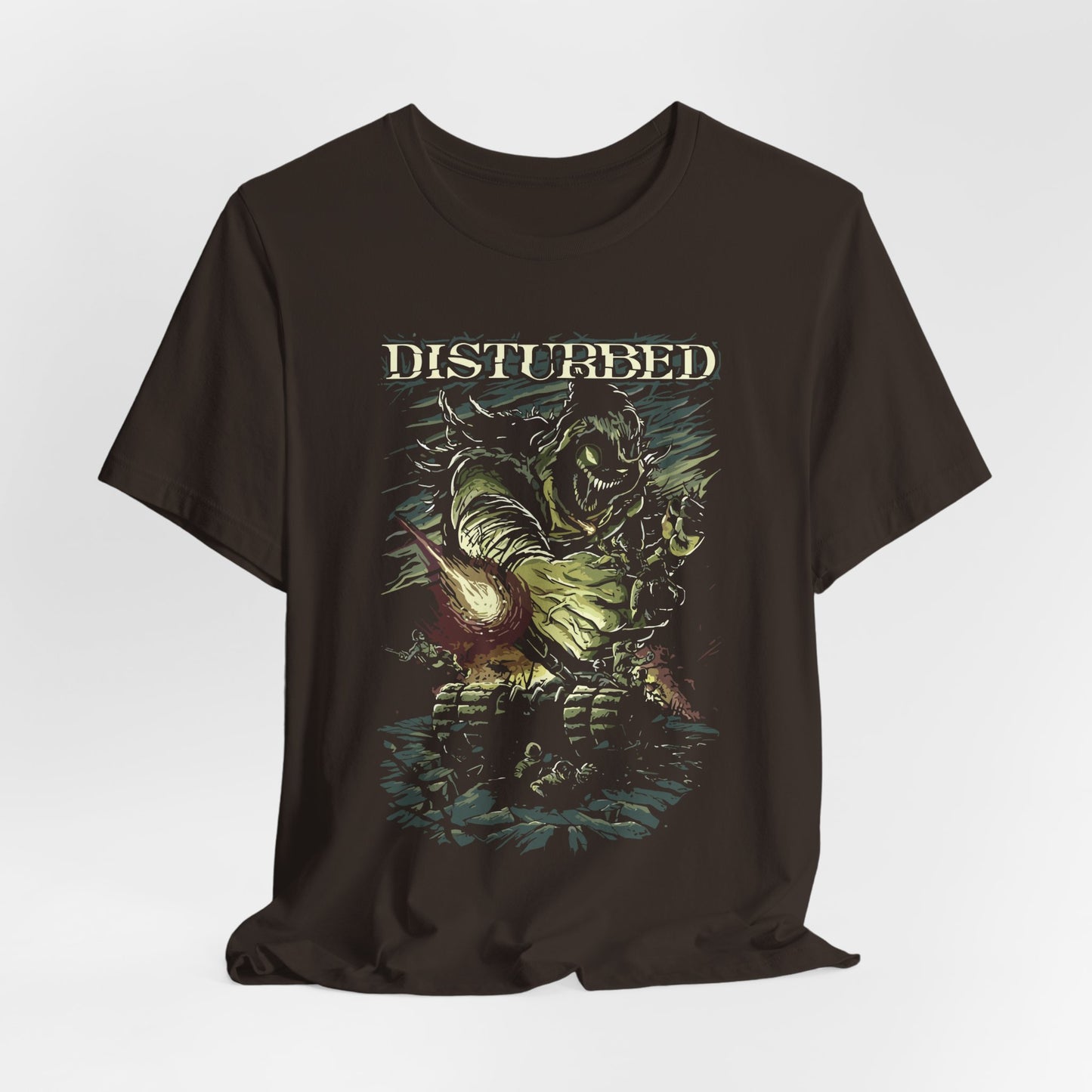 "Disturbed" Jersey Short Sleeve Tee
