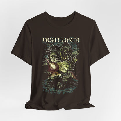 "Disturbed" Jersey Short Sleeve Tee